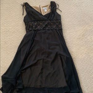 Used once! Gorgeous sheer black with nude under